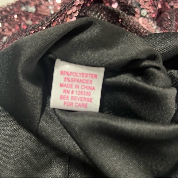 Scooter Brown Girls Size 10 Pink Blush Sequin Party Dress Dance EUC Formal - Picture 7 of 8